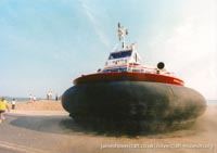 AP1-88 hovercraft promotional day by BHC -  (credit: The <a href='http://www.hovercraft-museum.org/' target='_blank'>Hovercraft Museum Trust</a>).